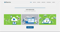 Desktop Screenshot of isectra.com